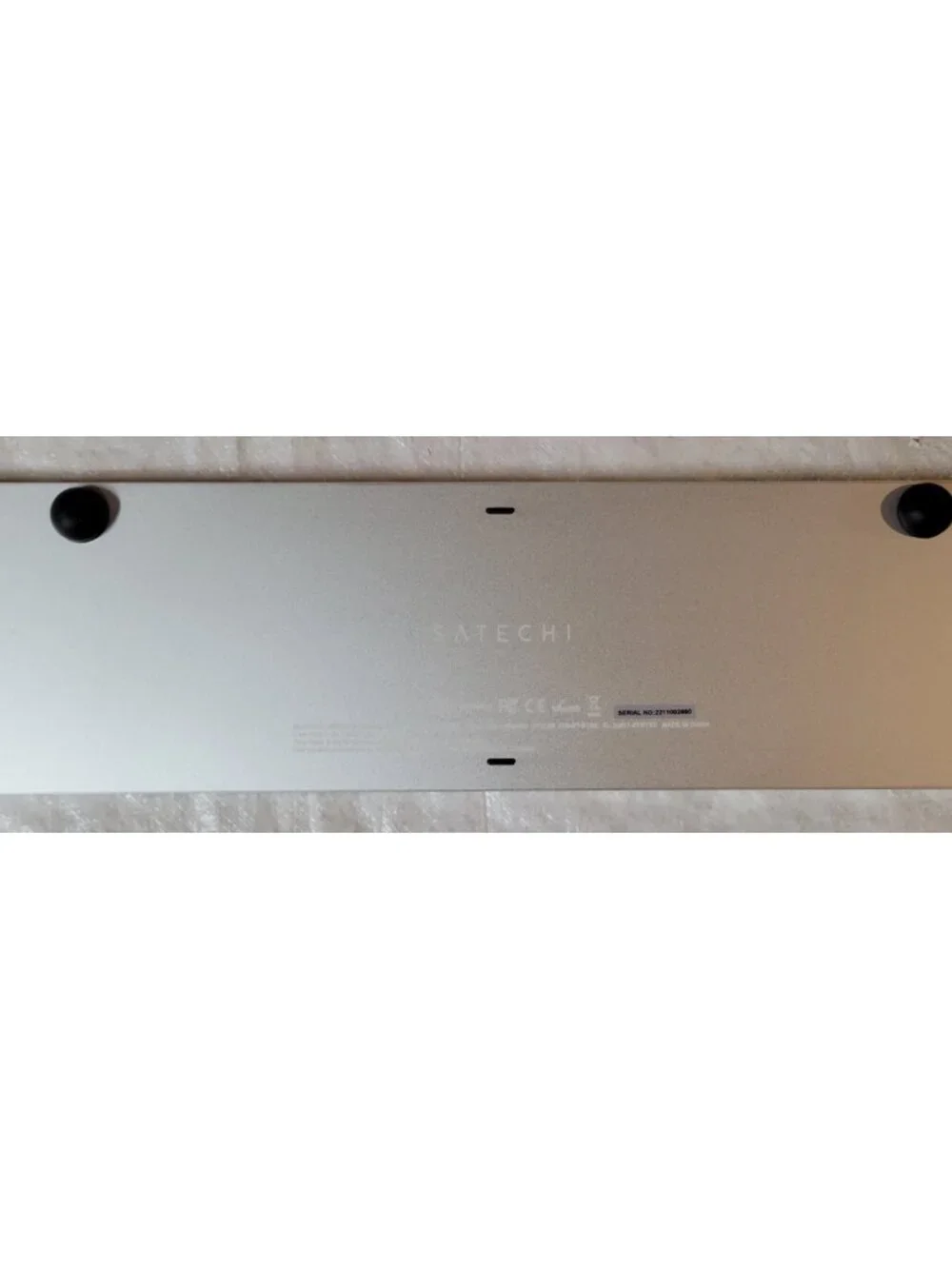 SATECHI Slim X3 Bluetooth Keyboard Model ST-BTSX3M Steel Gray